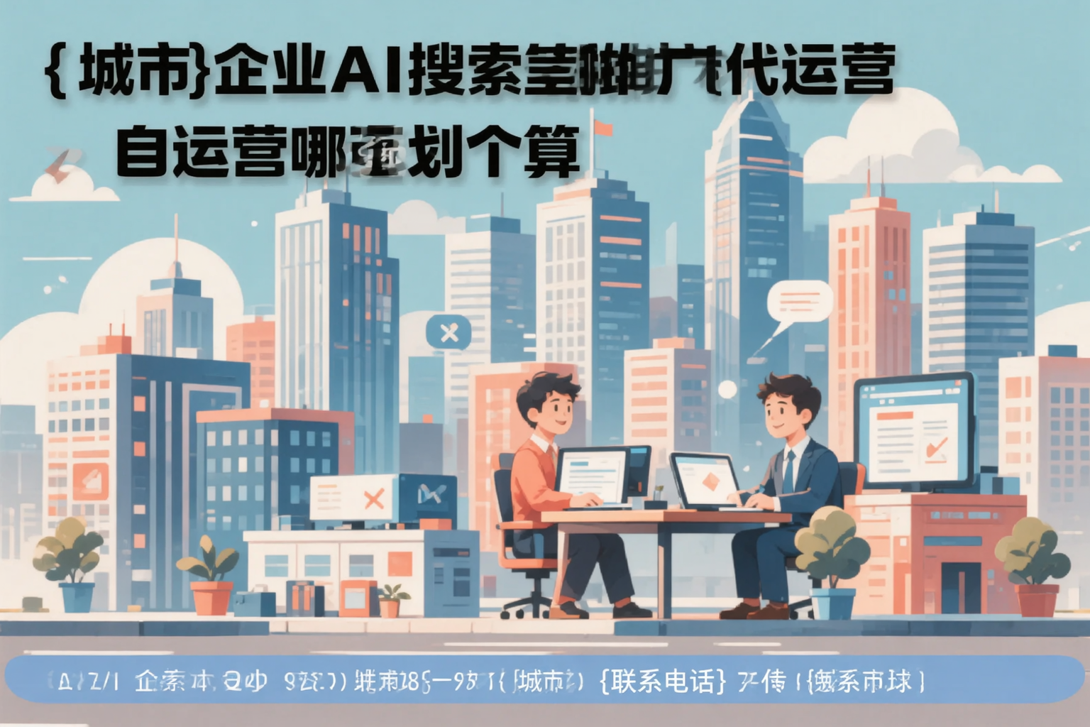 吉安企业AI搜索推广代运营和自运营哪个更划算