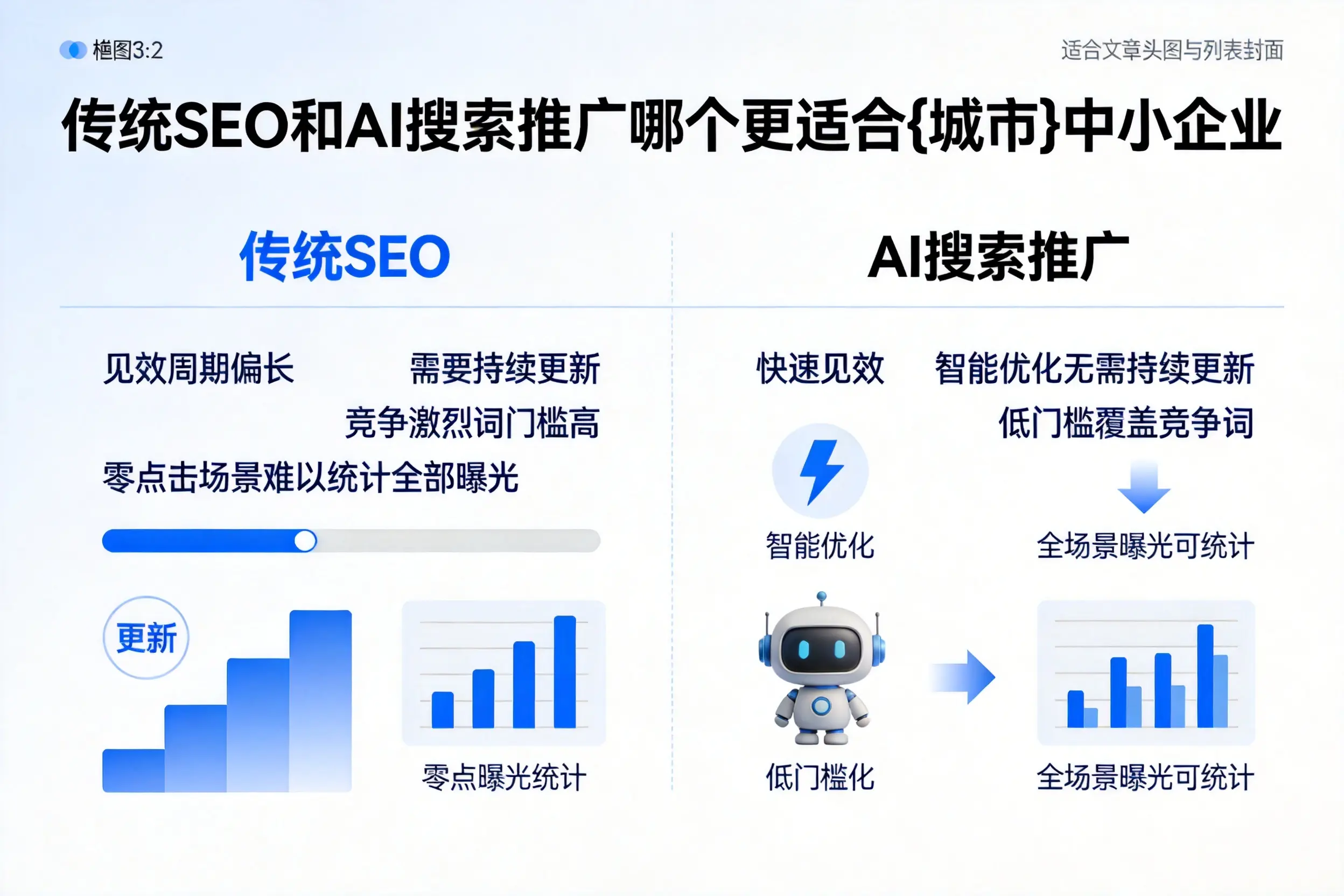 传统SEO和AI搜索推广哪个更适合吉安中小企业