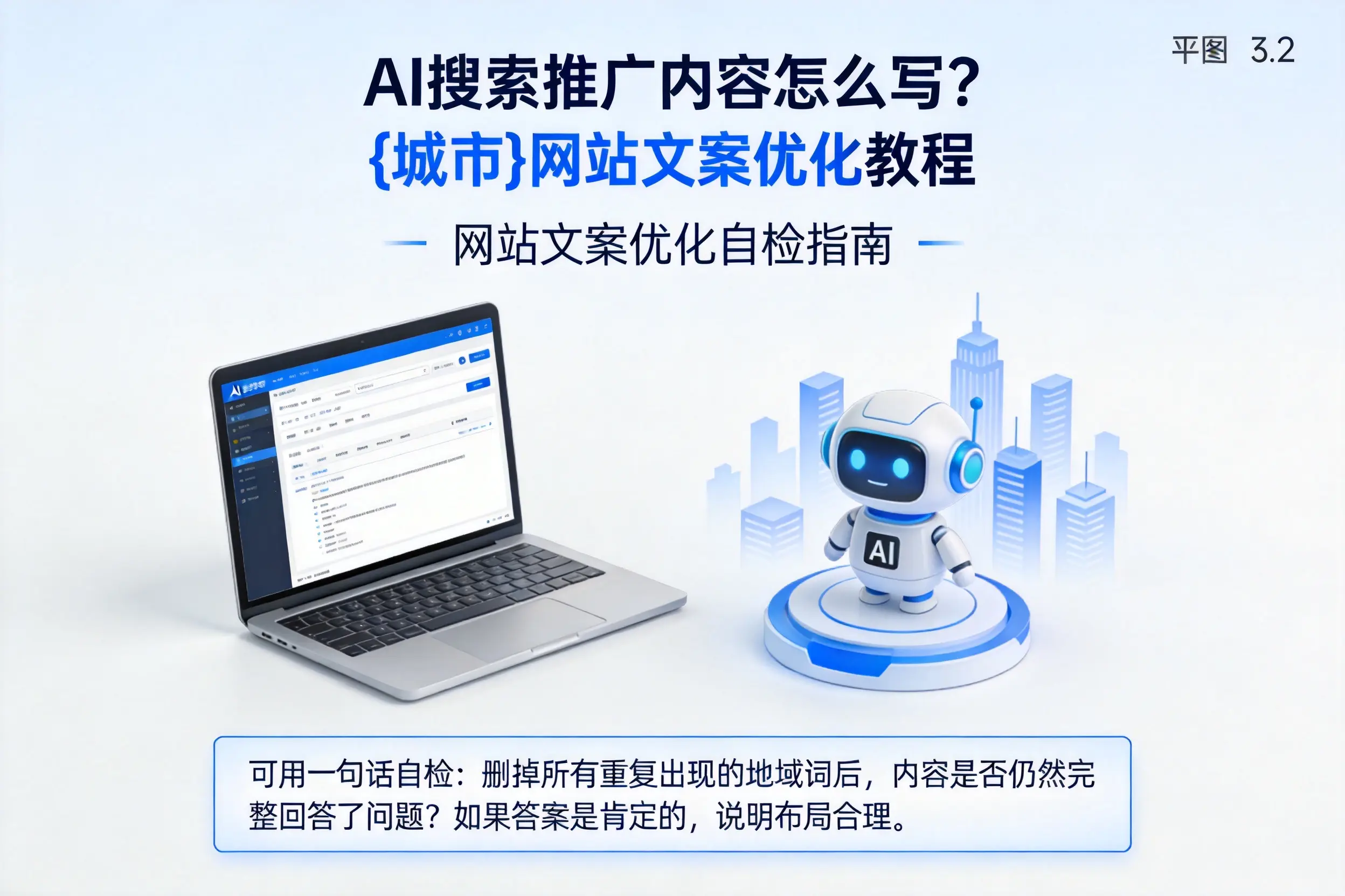 AI搜索推广内容怎么写？吉安网站文案优化教程