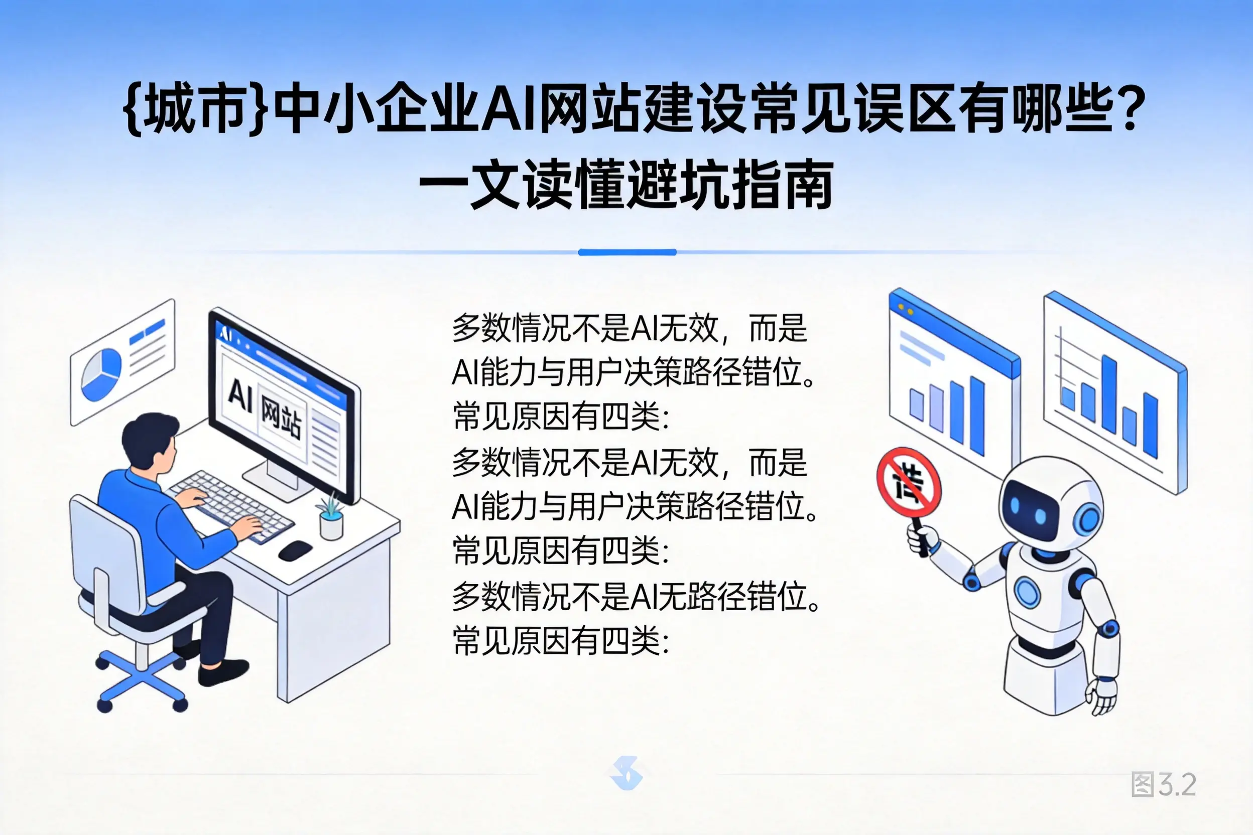 吉安中小企业AI网站建设常见误区有哪些?一文读懂避坑指南