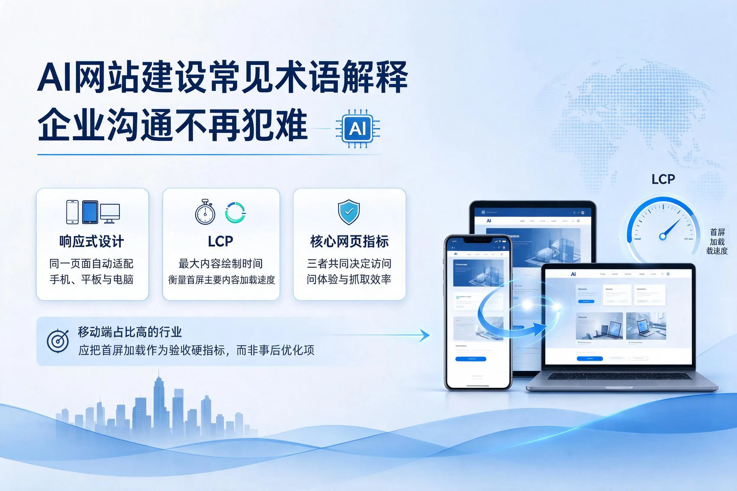 AI网站建设常见术语解释，吉安企业沟通不再犯难