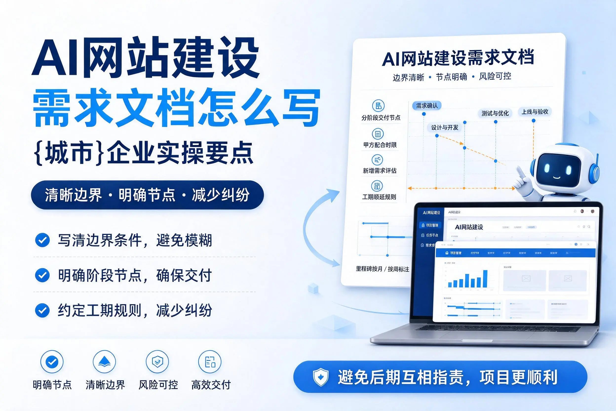 AI网站建设需求文档怎么写，吉安企业实操要点