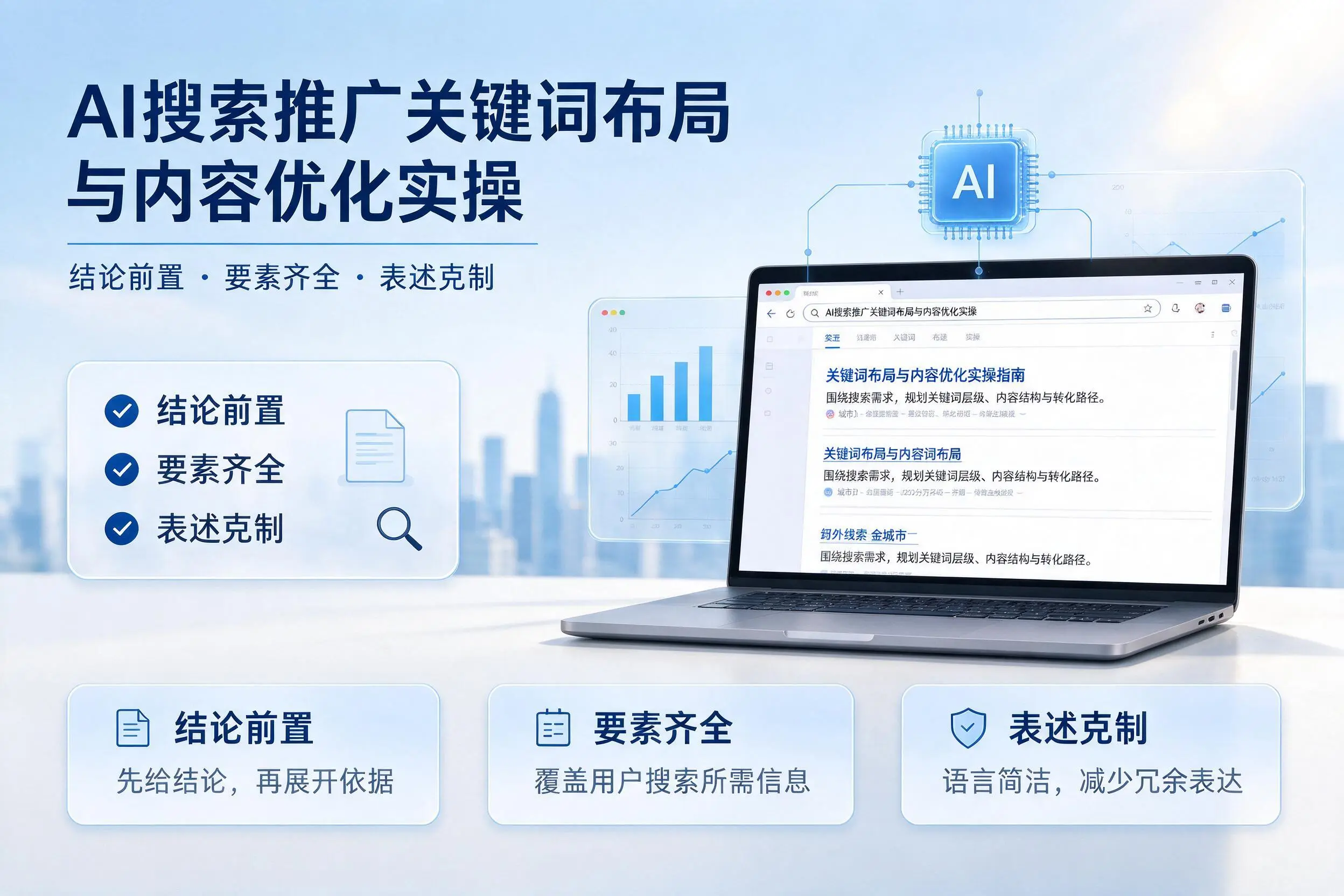 吉安AI搜索推广关键词布局与内容优化实操